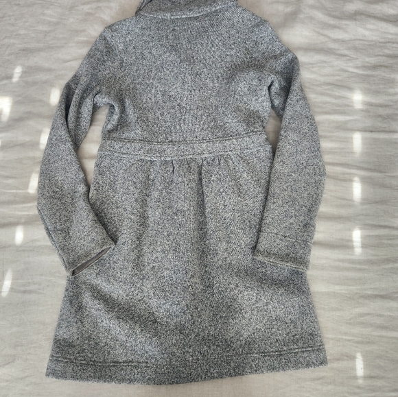 NWOT Patagonia Better Sweater Knit Fleece Heather Grey Coat with Tailored Waist - Picture 3 of 7